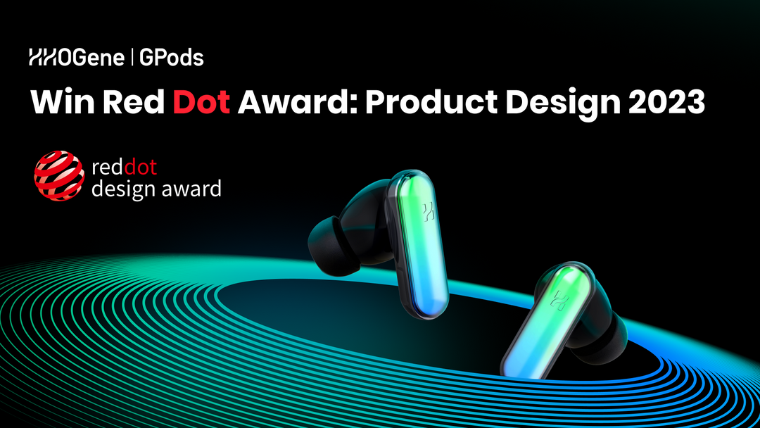 HHOGene GPods win “Red Dot Award: Product Design 2023” with the high design quality and innovation