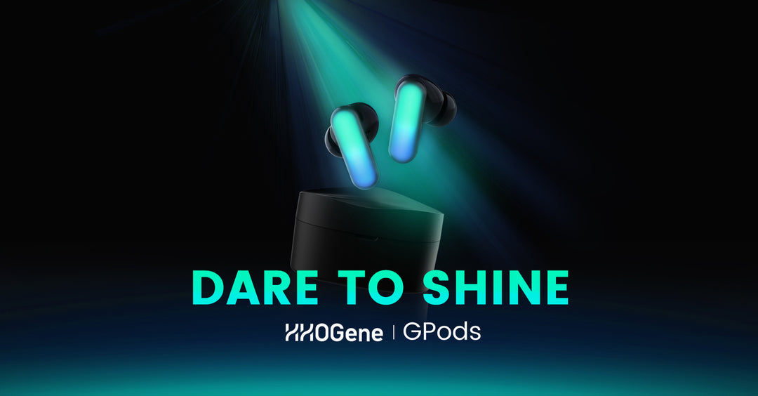 LKK jointly launch the world's first TWS earbuds with light control Gpods with HHOGene
