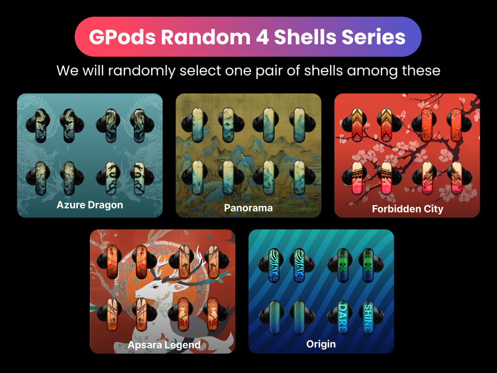 HHOGene GPods Random Shells Series