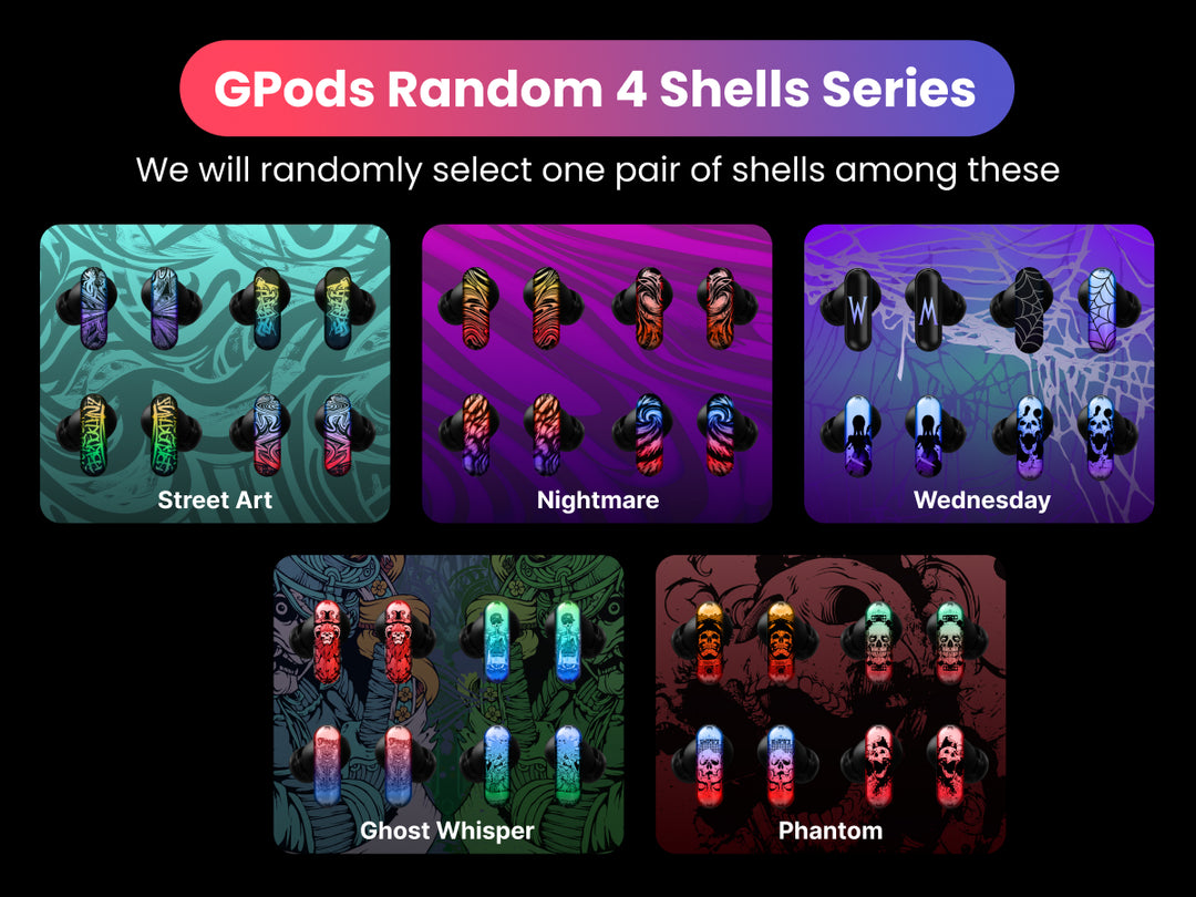 HHOGene GPods Random  Shells Series