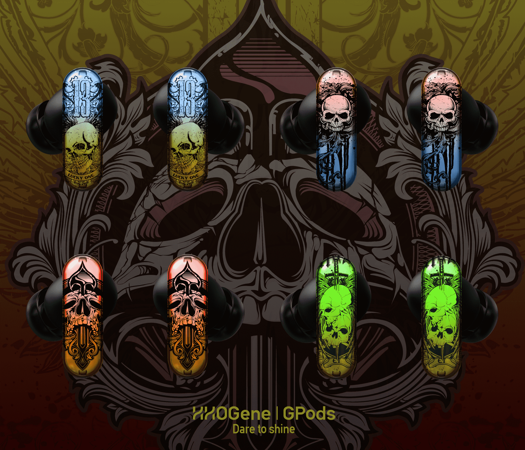 Jr. Justice Shell GPods Shell - The Fear Series - Justice | HHOGene